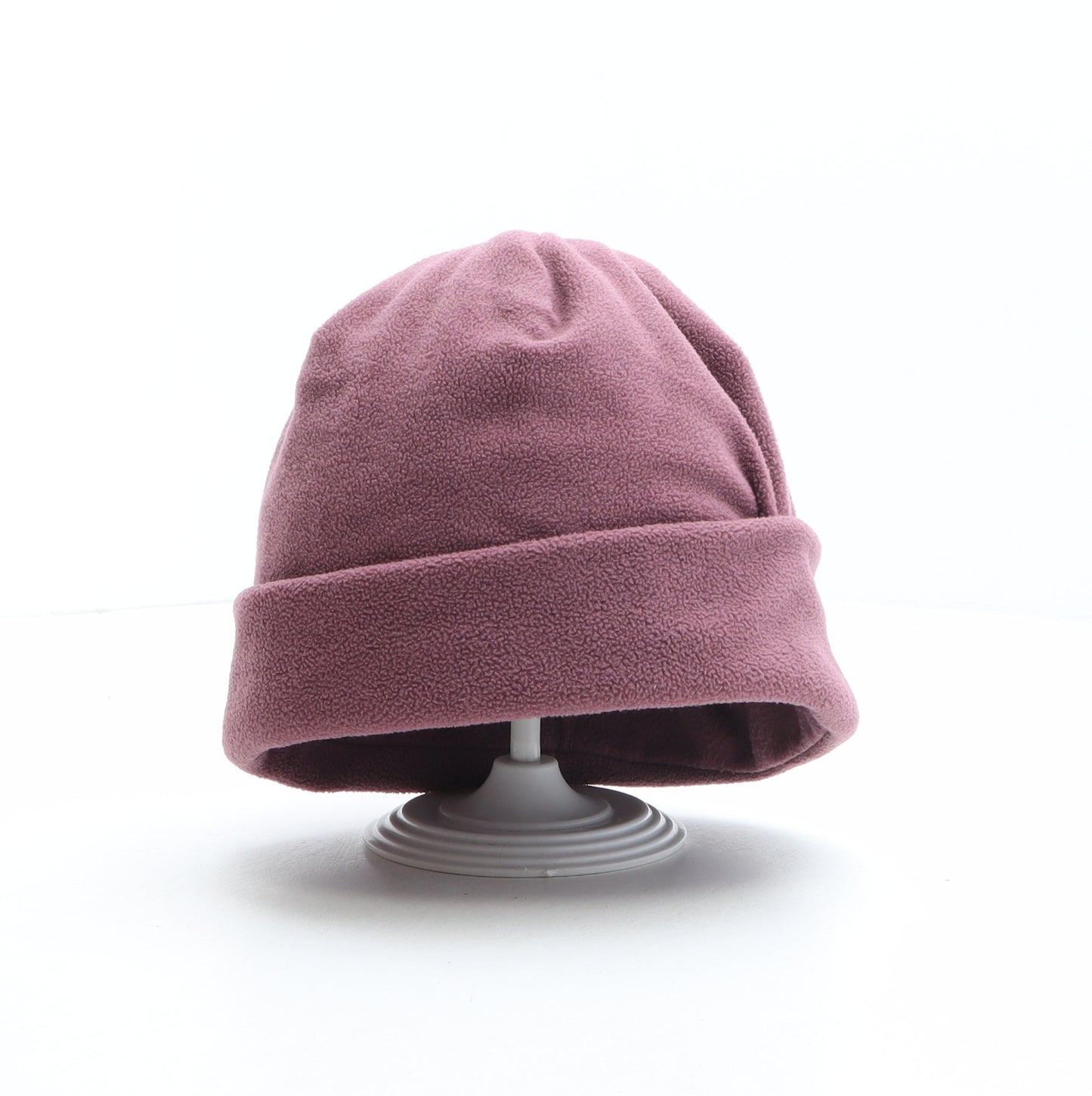 Atmosphere Womens Purple Polyester Beanie One Size