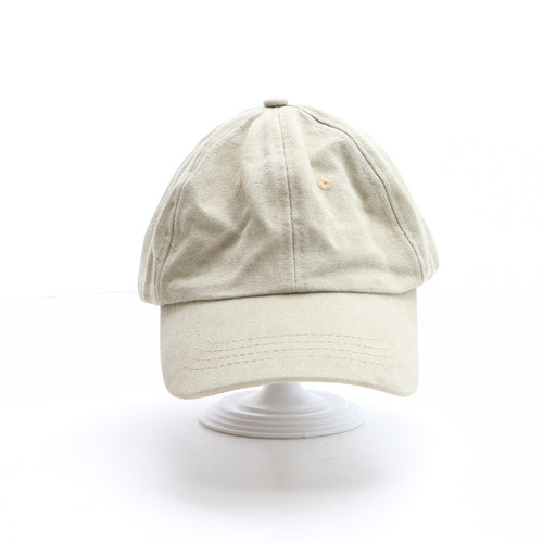 Dunnes Stores Mens Beige Cotton Baseball Cap One Size