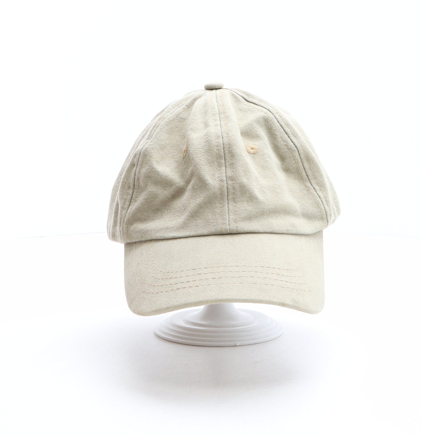 Dunnes Stores Mens Beige Cotton Baseball Cap One Size