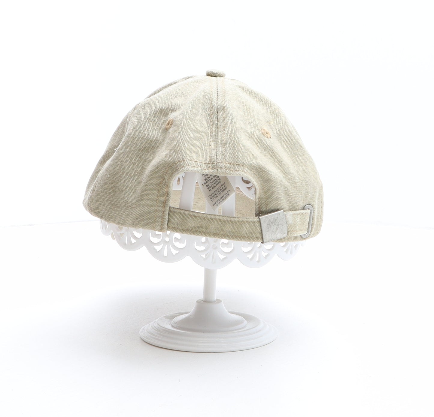 Dunnes Stores Mens Beige Cotton Baseball Cap One Size