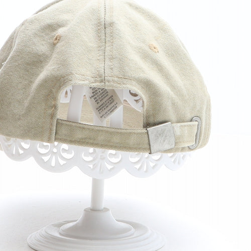 Dunnes Stores Mens Beige Cotton Baseball Cap One Size