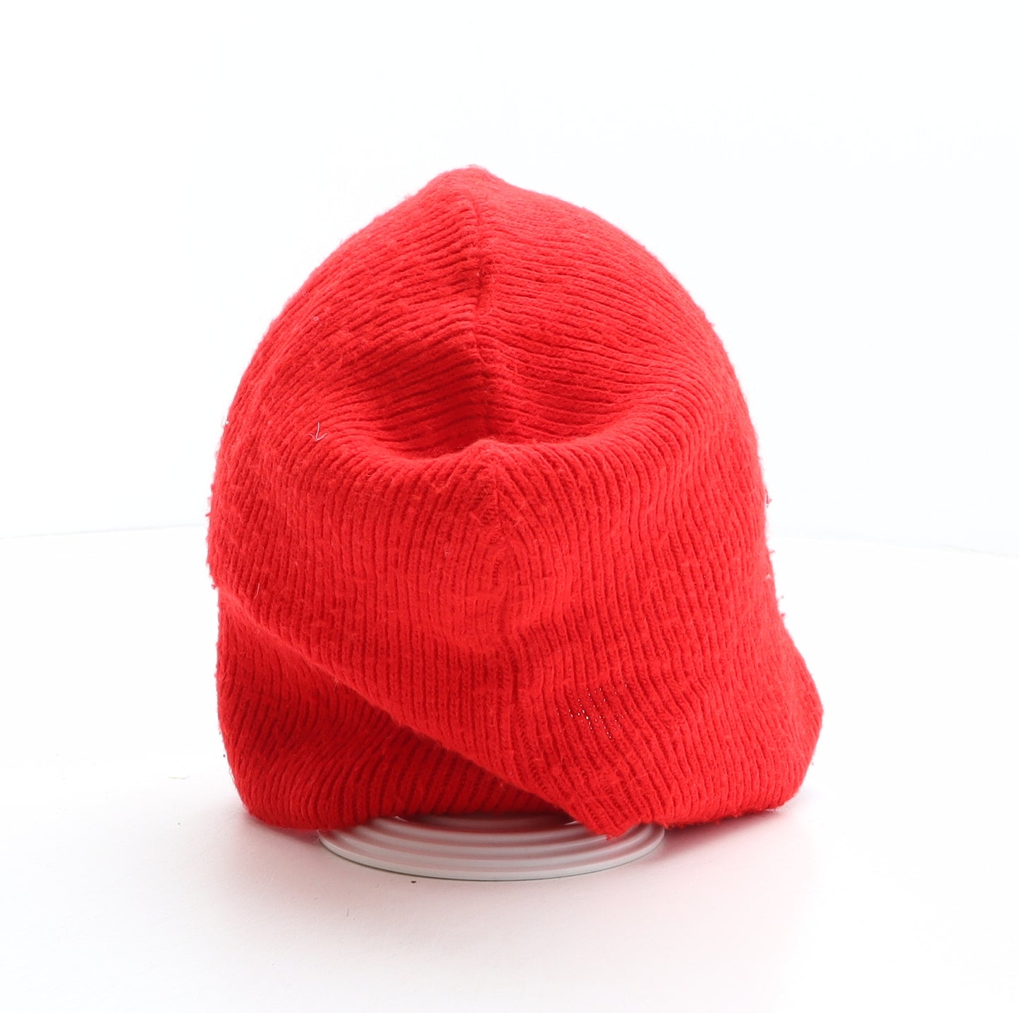 Courtelle Mens Red Acrylic Beanie One Size - Savoie Olympique