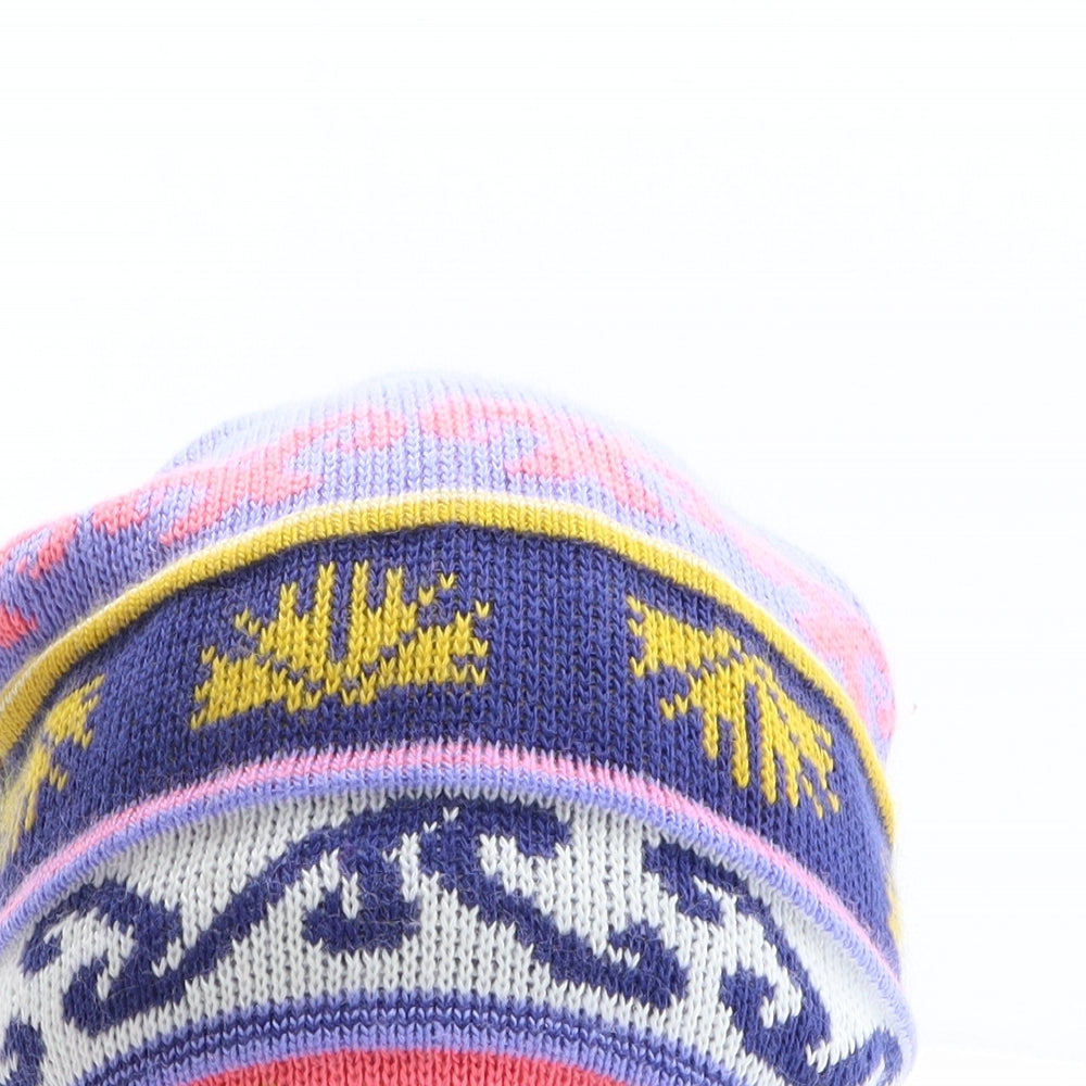 Rodeo Womens Multicoloured Fair Isle Acrylic Beanie One Size