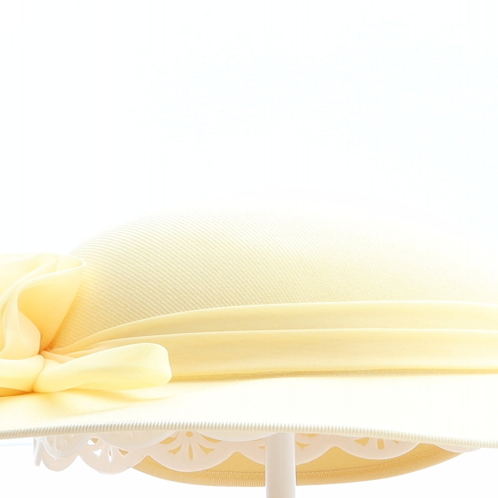 Eastex Womens Yellow Polyester Sun Hat One Size - Flower Detail