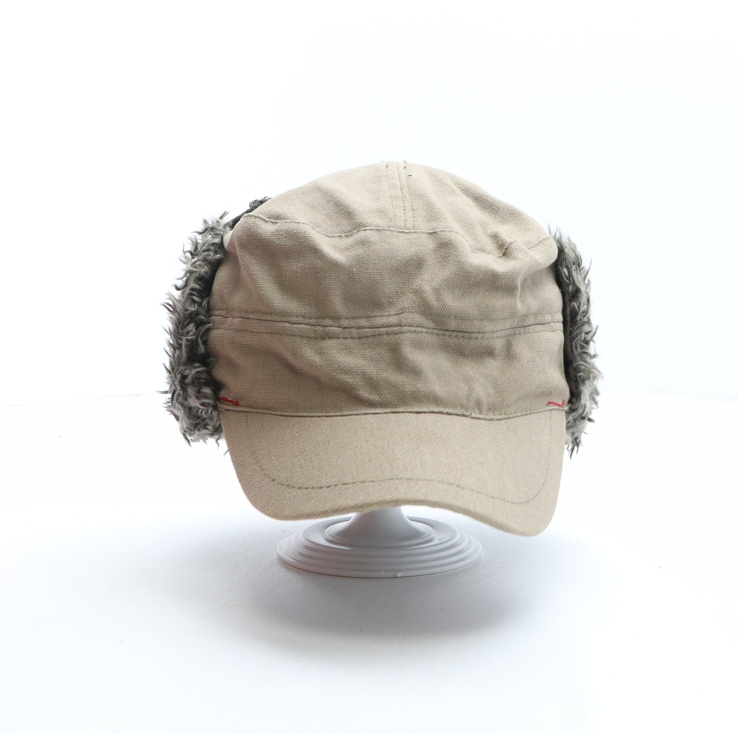 F&F Mens Beige Cotton Baseball Cap Size L