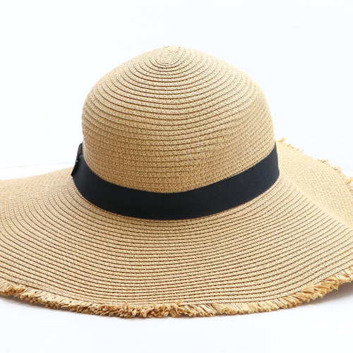 New Look Womens Brown Paper Sun Hat One Size