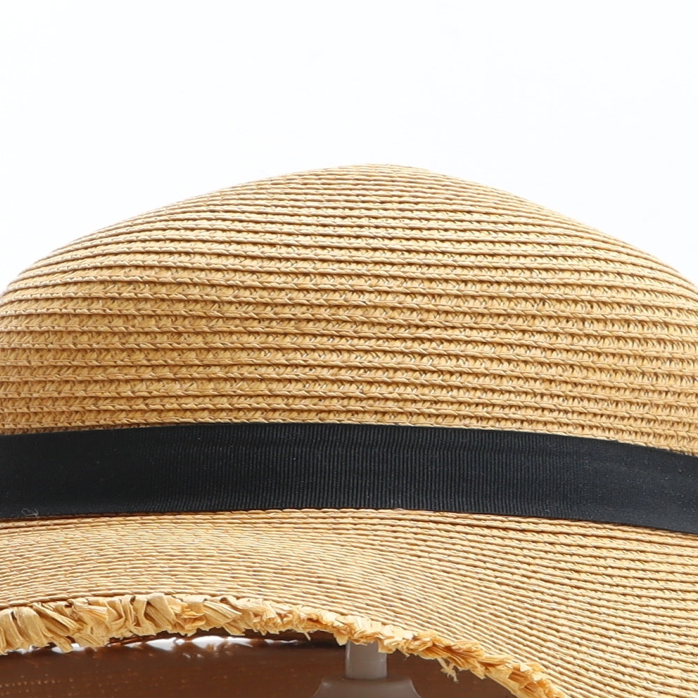 New Look Womens Brown Paper Sun Hat One Size