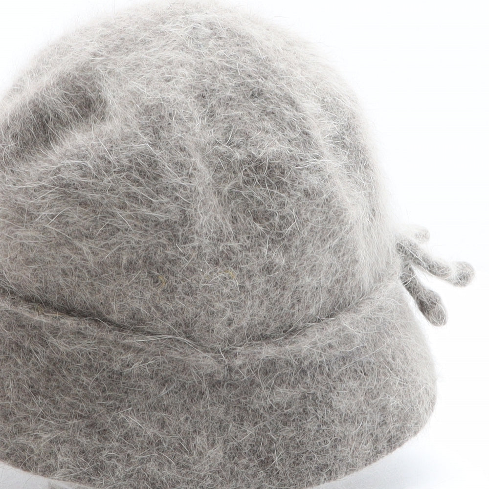 Debenhams Womens Grey Angora Cloche One Size
