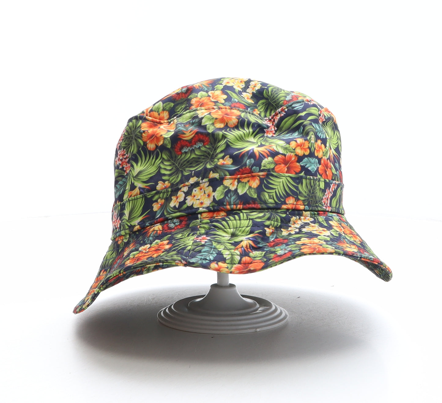 Just Hype Mens Multicoloured Floral Polyester Bucket Hat One Size