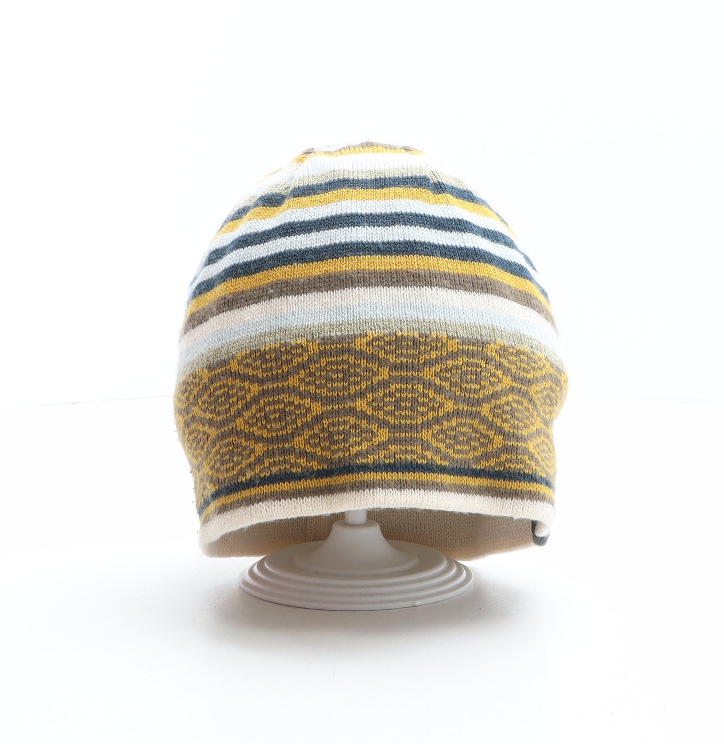 Arc'teryx Mens Multicoloured Striped Wool Beanie One Size