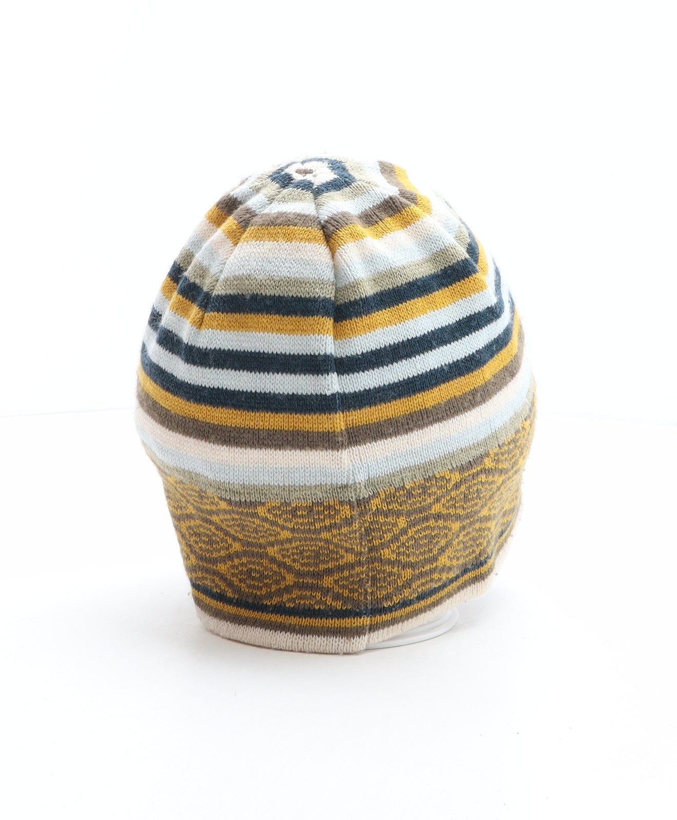 Arc'teryx Mens Multicoloured Striped Wool Beanie One Size