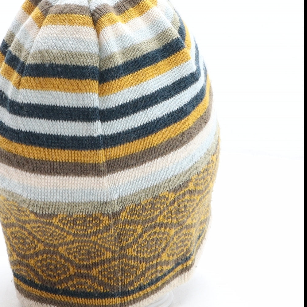 Arc'teryx Mens Multicoloured Striped Wool Beanie One Size