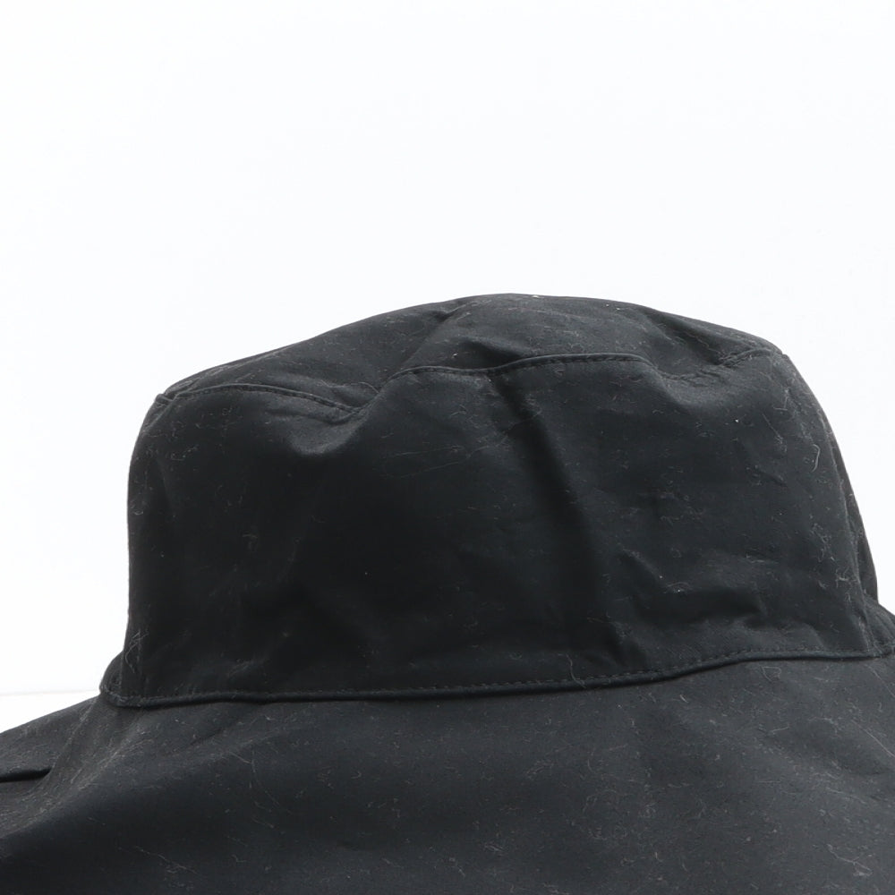 H&M Womens Black 100% Cotton Boonie Hat Size L