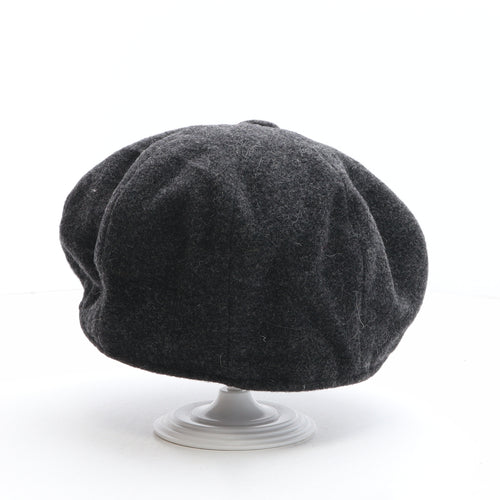 Marks and Spencer Mens Grey Wool Newsboy Cap Size L