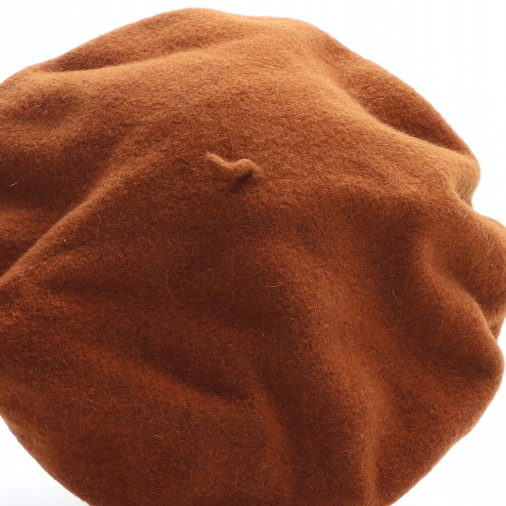 Kangol Womens Brown 100% Wool Beret One Size