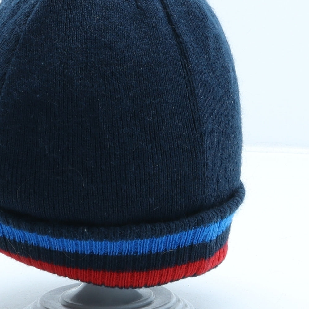 George Boys Blue Acrylic Beanie One Size - Superman