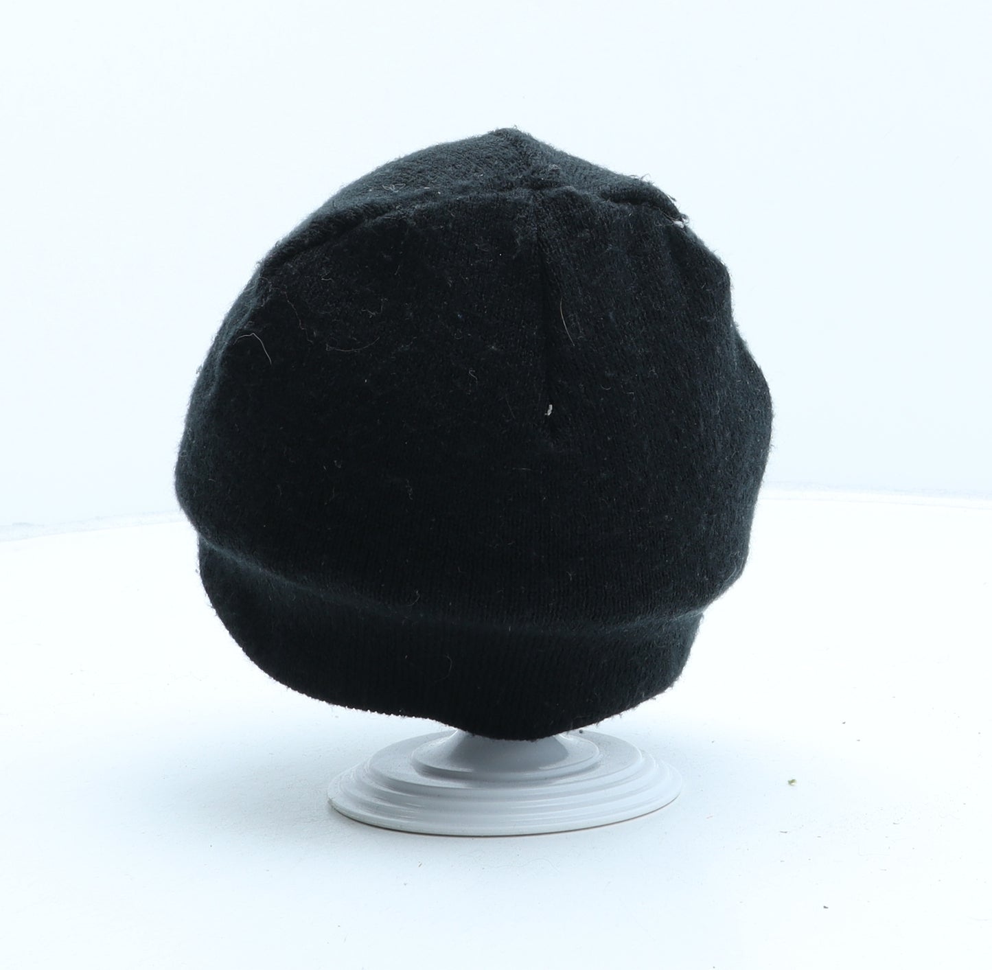 Kipsta Boys Black Acrylic Beanie One Size