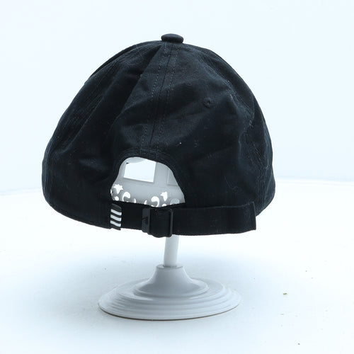 adidas Boys Black Cotton Baseball Cap One Size