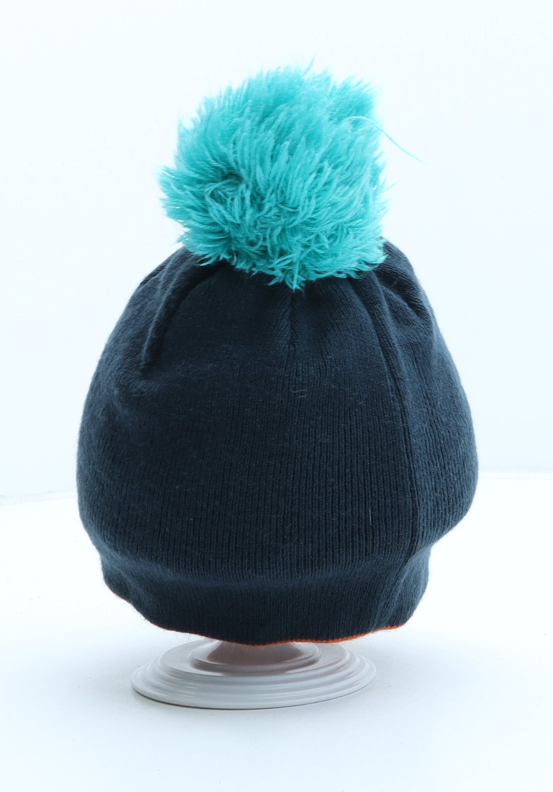 George Boys Green Acrylic Bobble Hat One Size