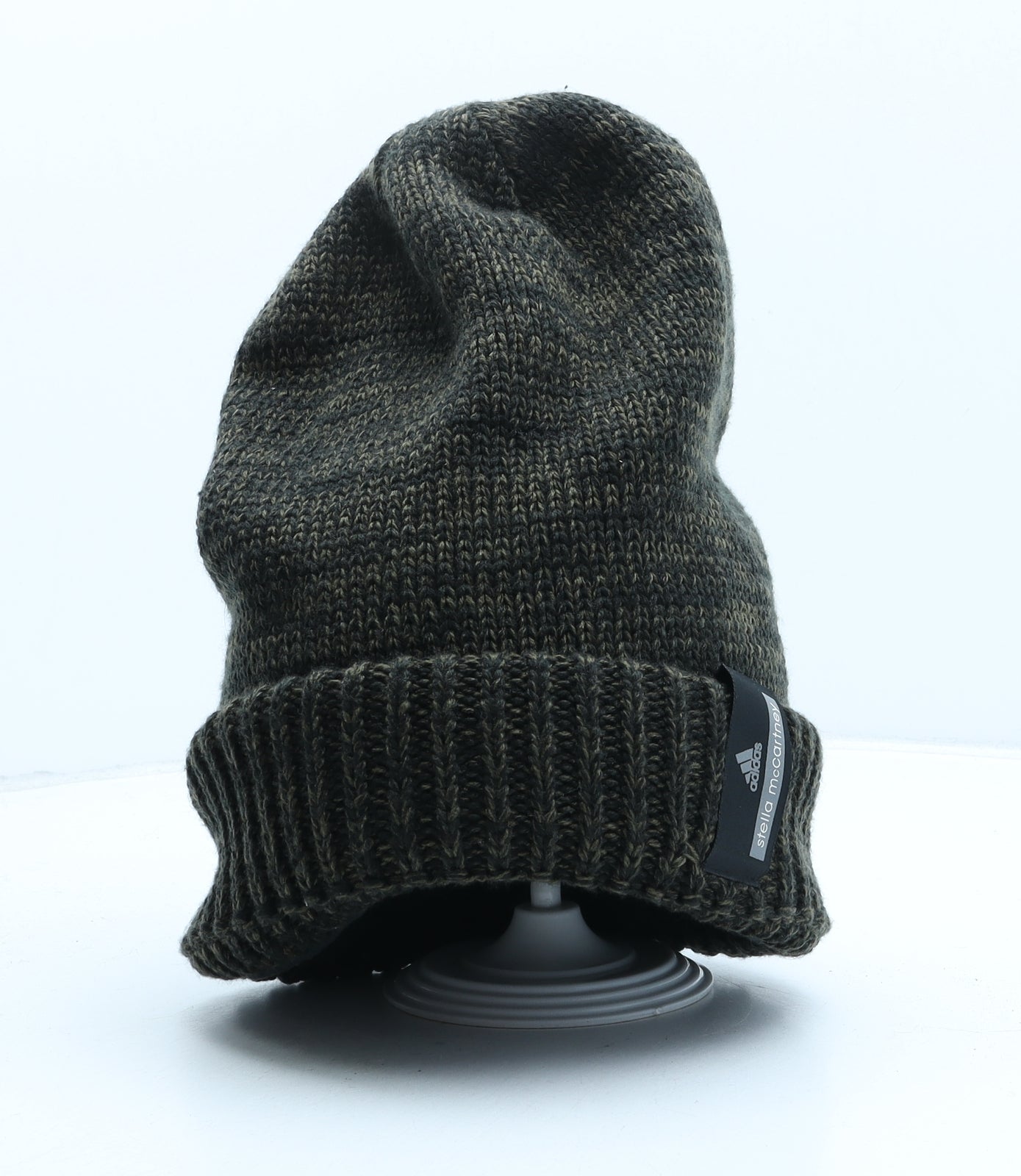 adidas by Stella McCartney Womens Green Acrylic Beanie One Size
