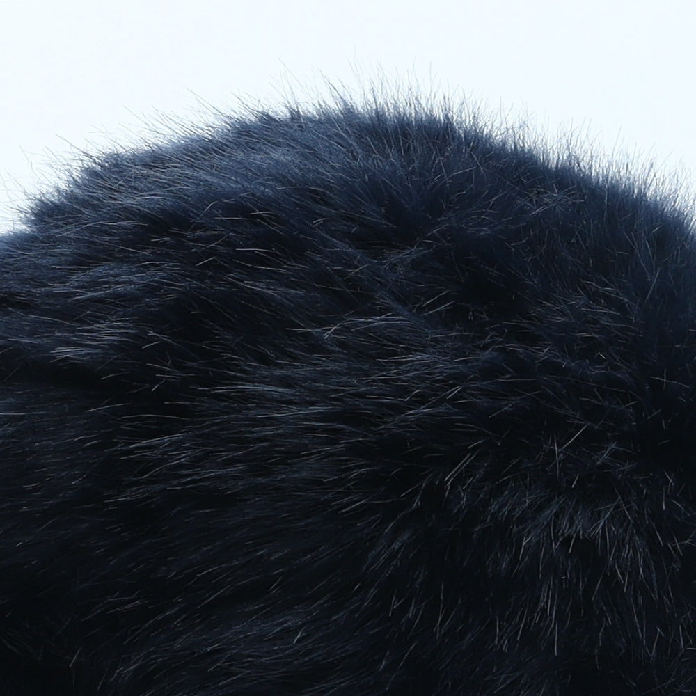 Dorothy Perkins Womens Blue Acrylic Cossack One Size - Faux Fur