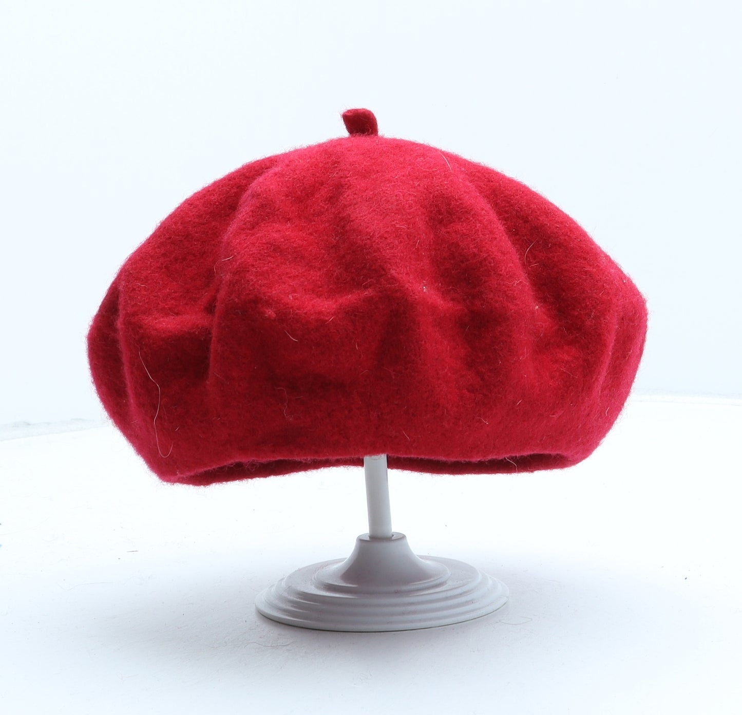 Primark Womens Red Wool Beret One Size