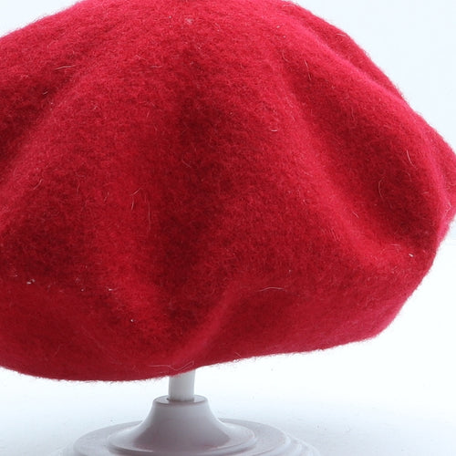 Primark Womens Red Wool Beret One Size