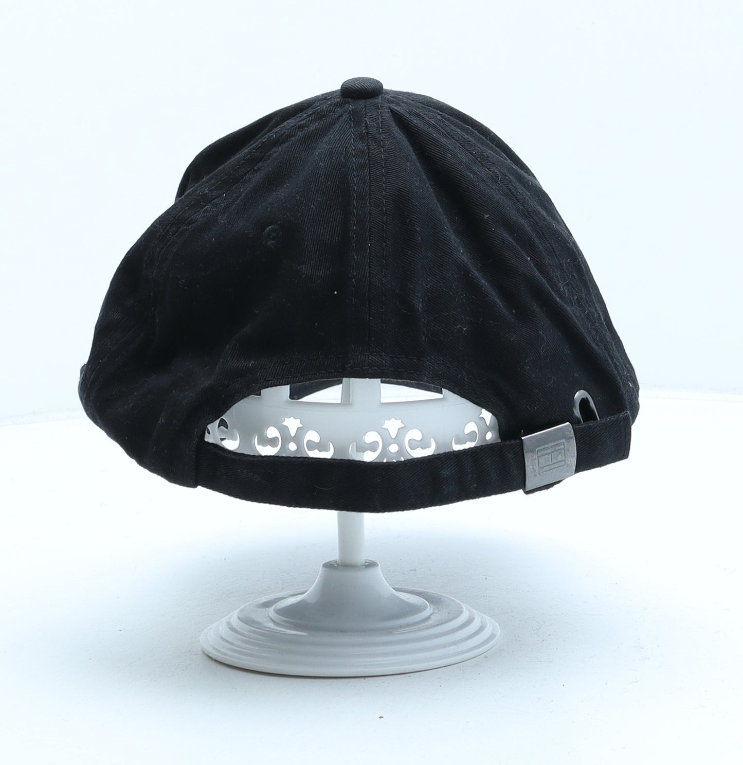 Tommy Hilfiger Mens Black Cotton Baseball Cap One Size