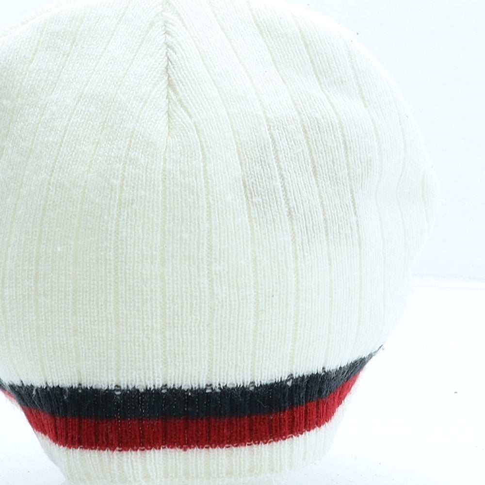 Umbro Mens Beige Acrylic Beanie One Size