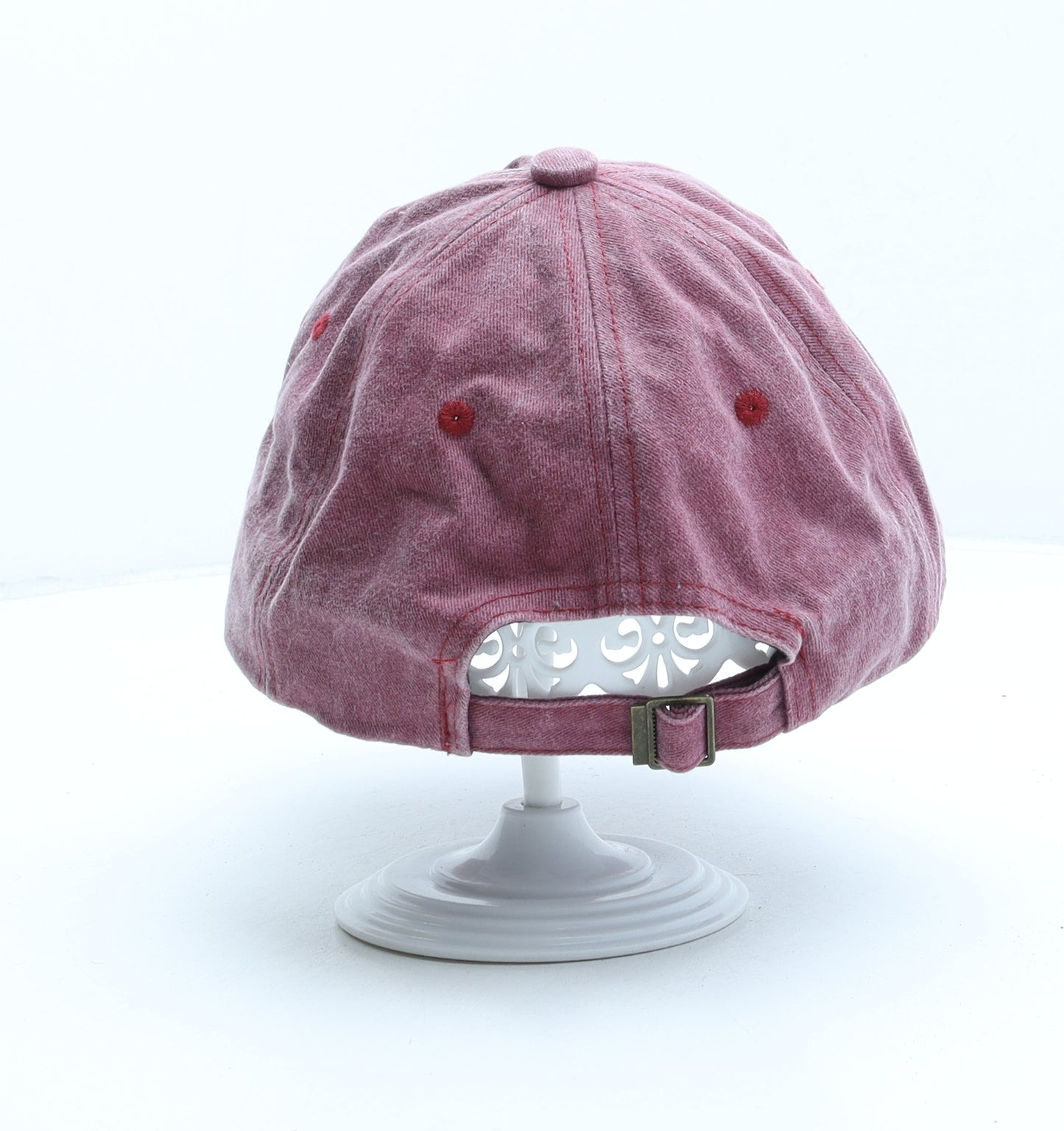 Preworn Womens Purple Cotton Baseball Cap One Size