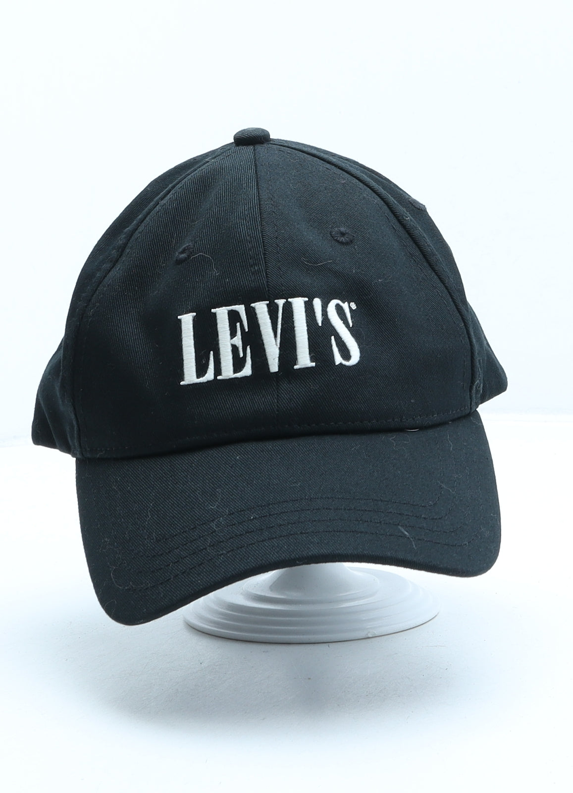 Levi's Mens Black Cotton Baseball Cap One Size