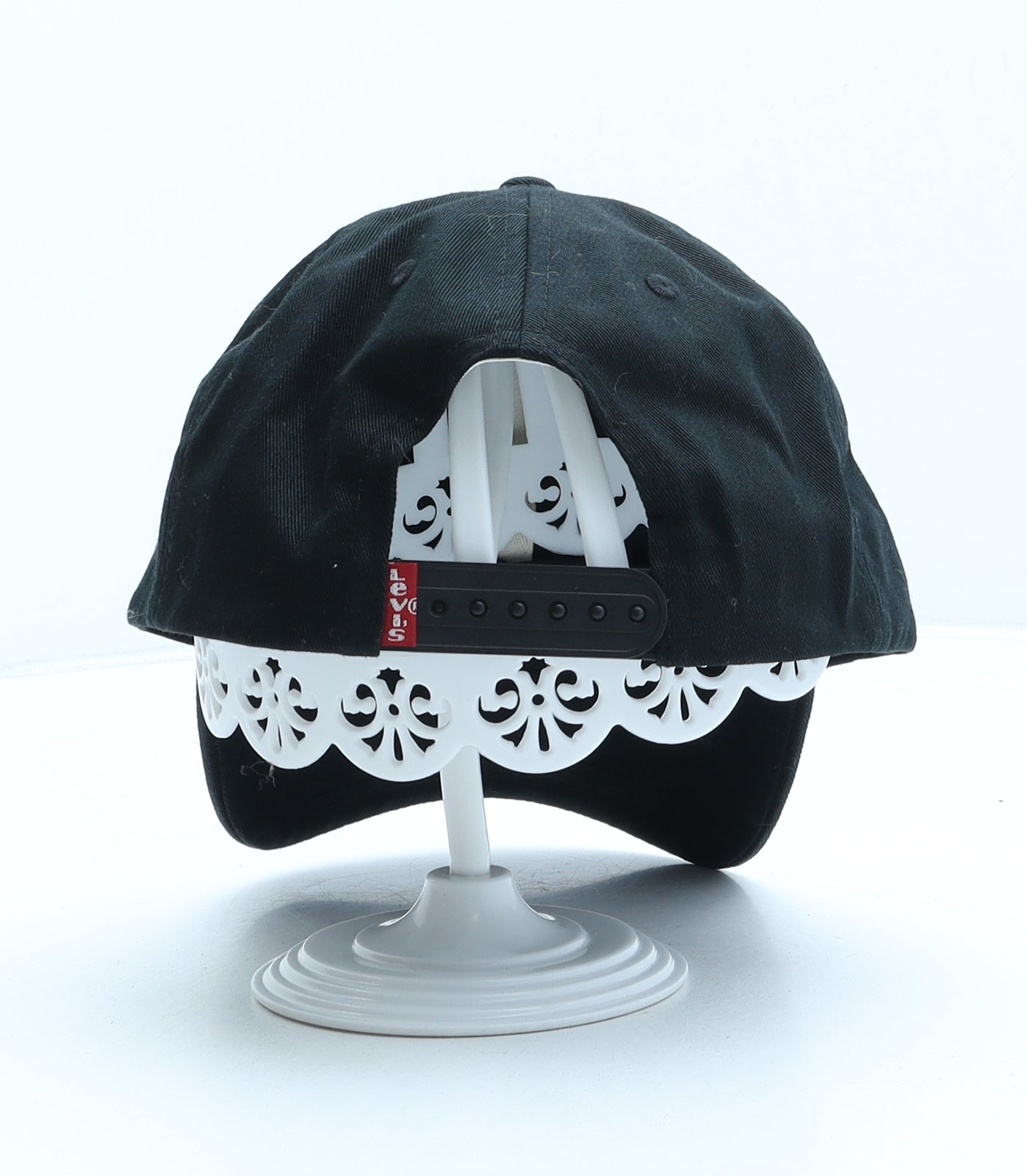 Levi's Mens Black Cotton Baseball Cap One Size