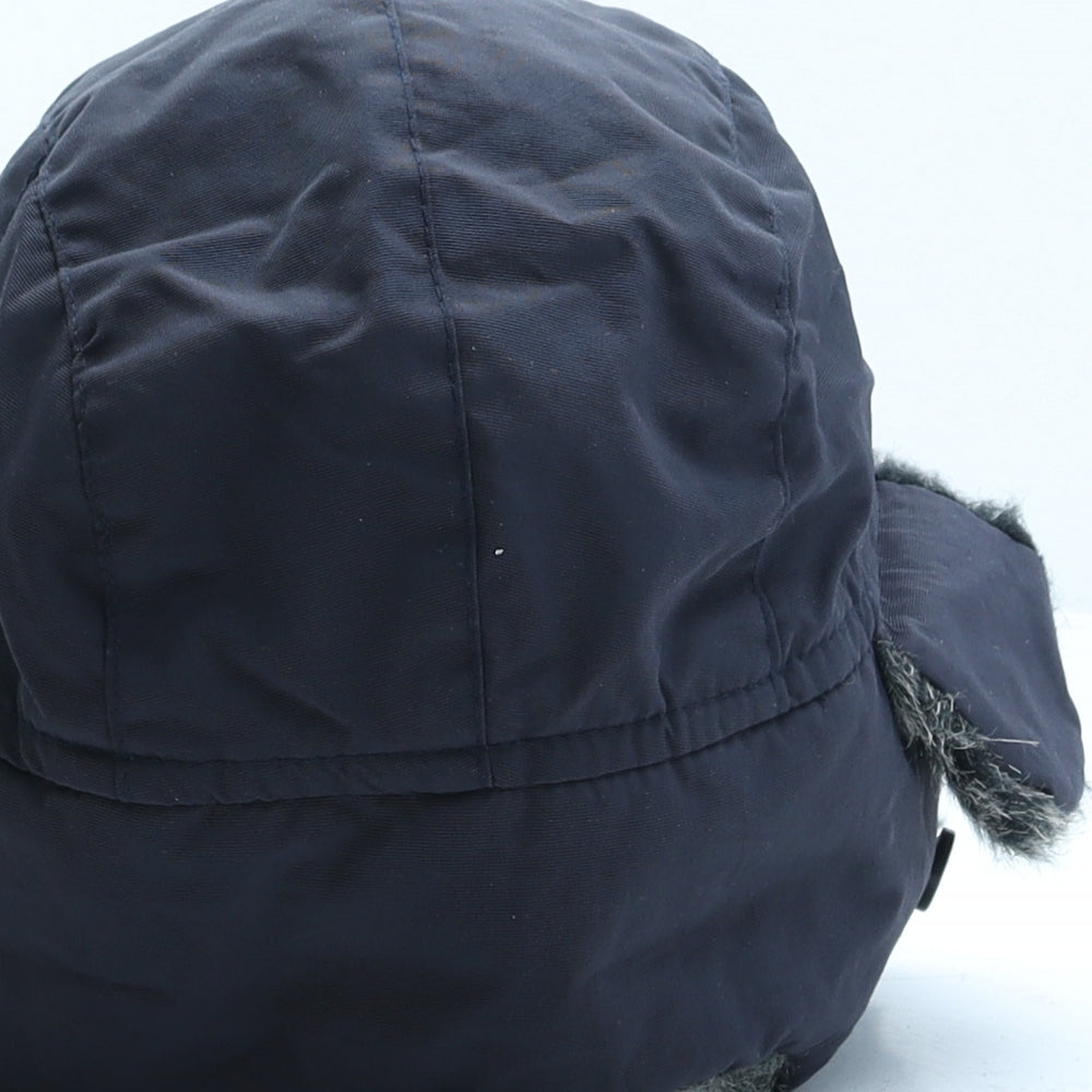Preworn Boys Blue Polyester Trapper Hat One Size