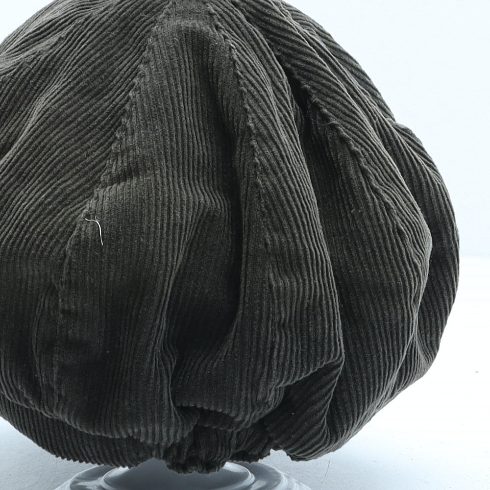 Marks and Spencer Womens Brown Cotton Peaked Cap One Size