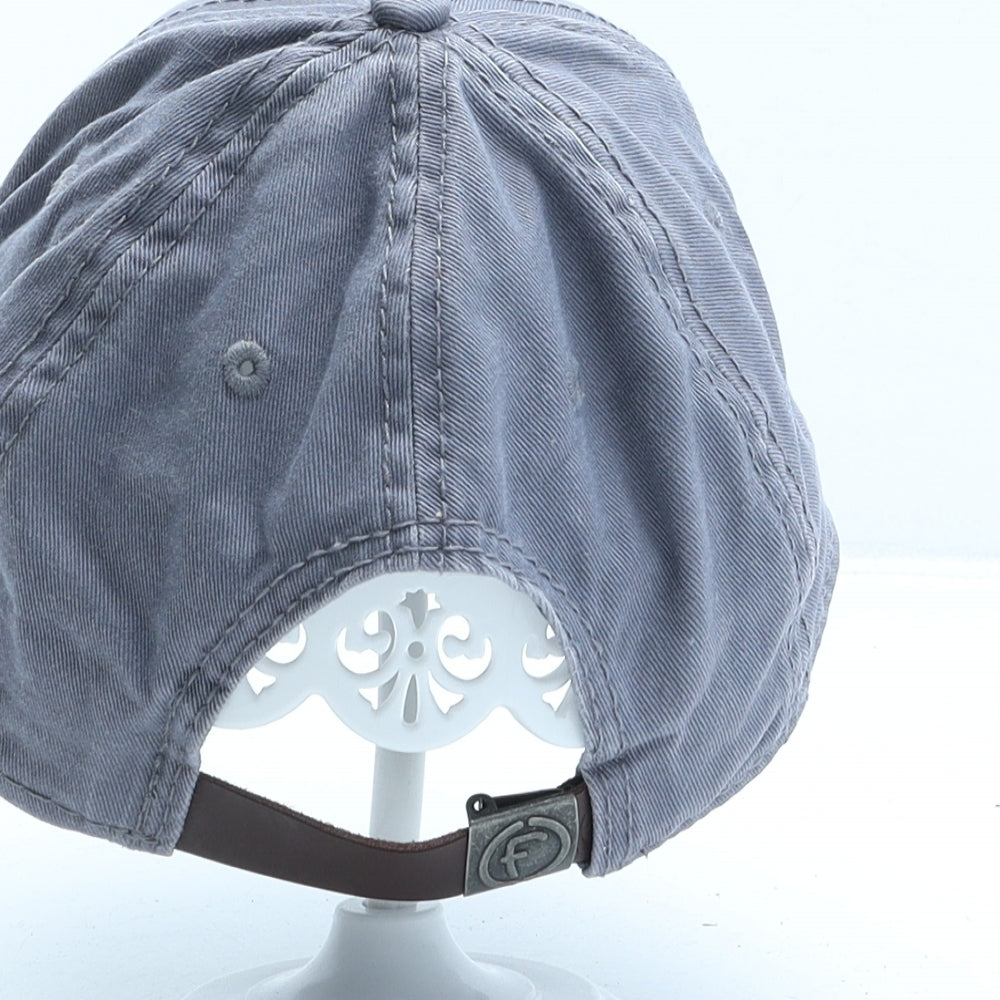 Firetrap Mens Grey Cotton Baseball Cap One Size