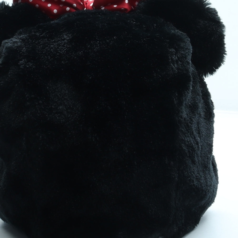 Disney Womens Black Polyester Bonnet Size S - Minnie Mouse Ears