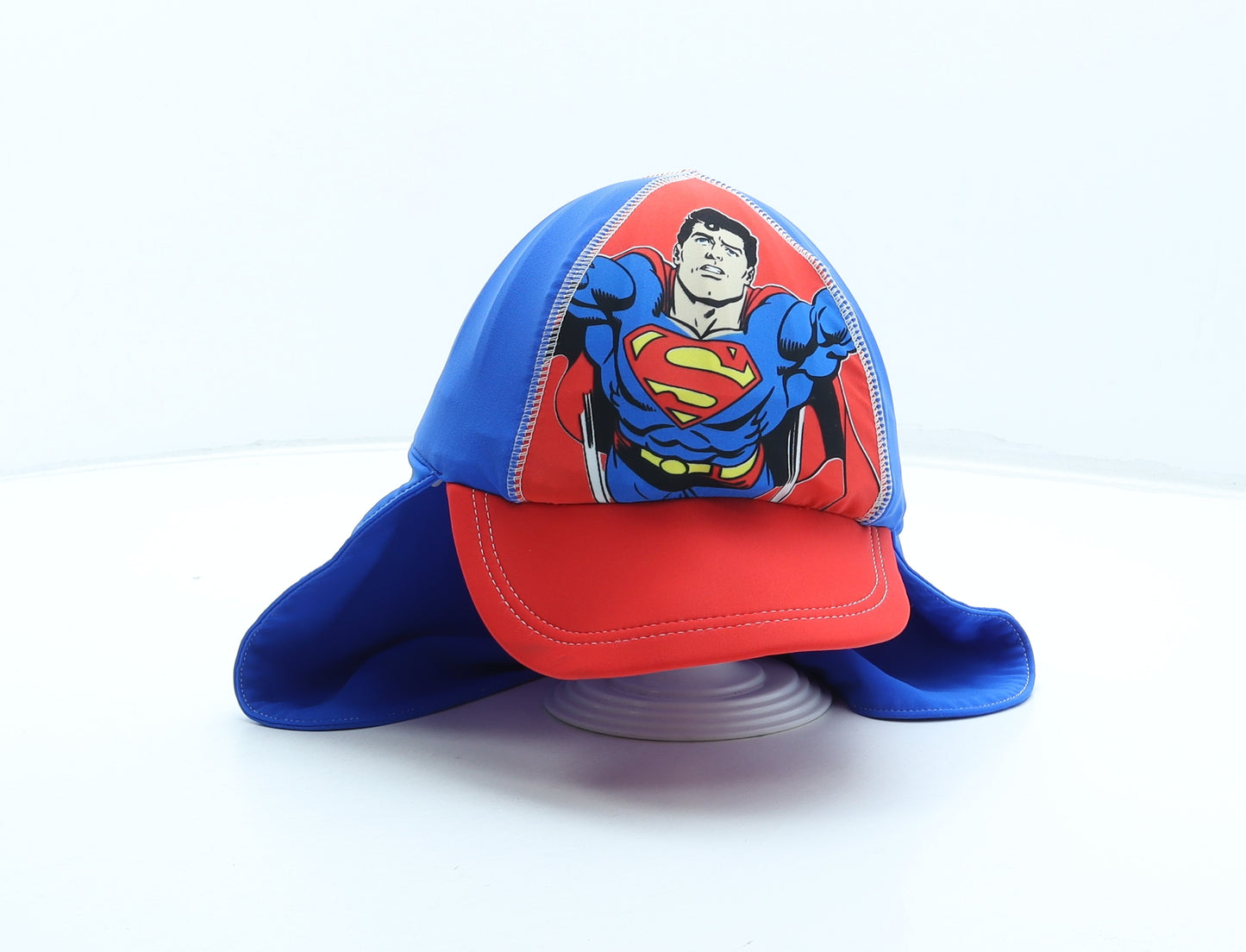 TU Boys Blue Polyester Boshi Size S - Superman Swimming Beach