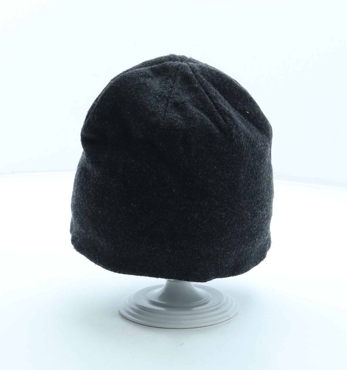 PUMA Mens Grey Acrylic Beanie One Size - Logo