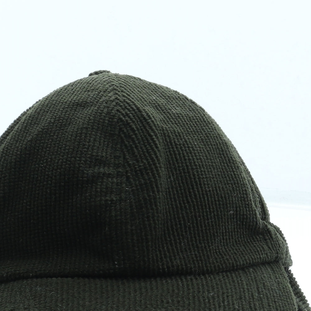 Alan Paine Mens Green Polyester Peaked Cap One Size - Boshi