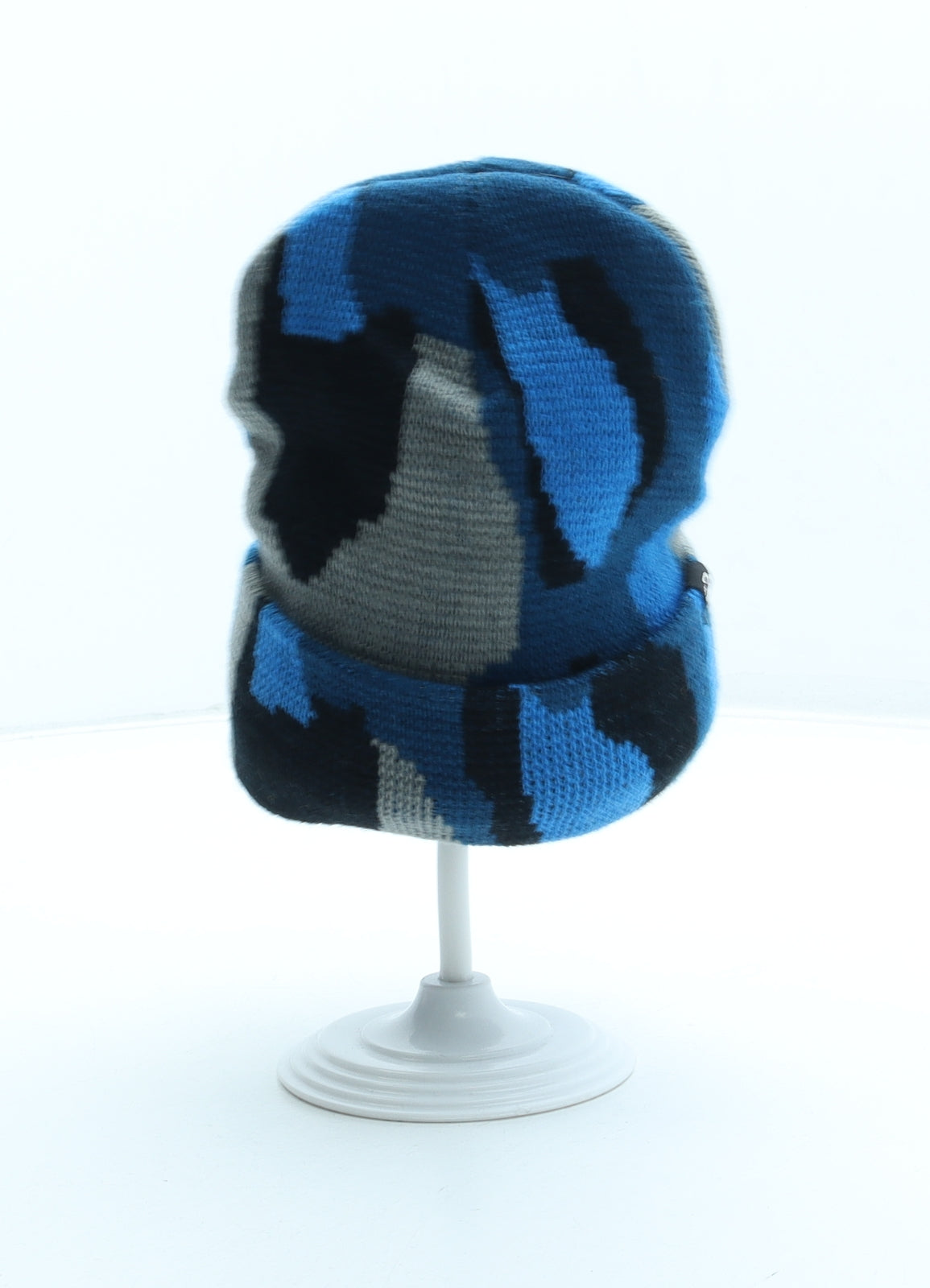 Summit Outdoor Boys Blue Camouflage Acrylic Beanie One Size - Torch Headband