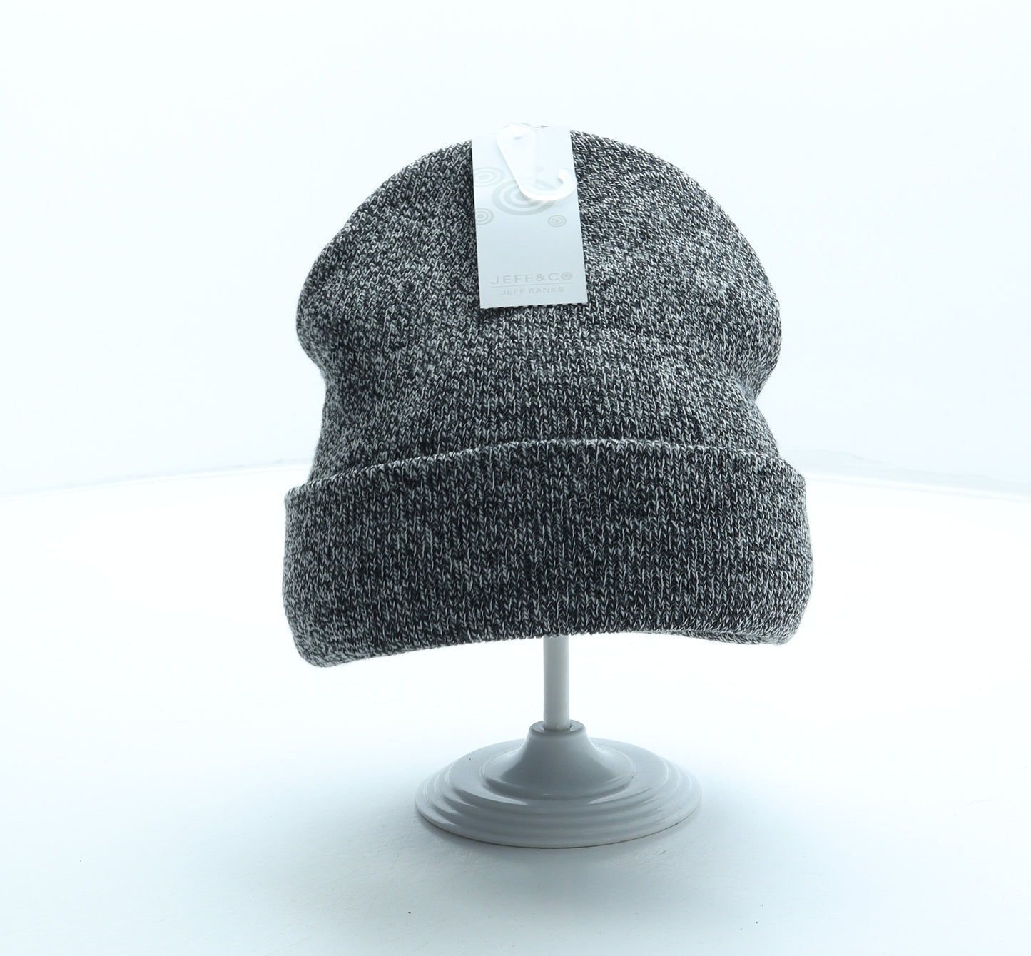 Jeff&Co Mens Green Acrylic Beanie One Size