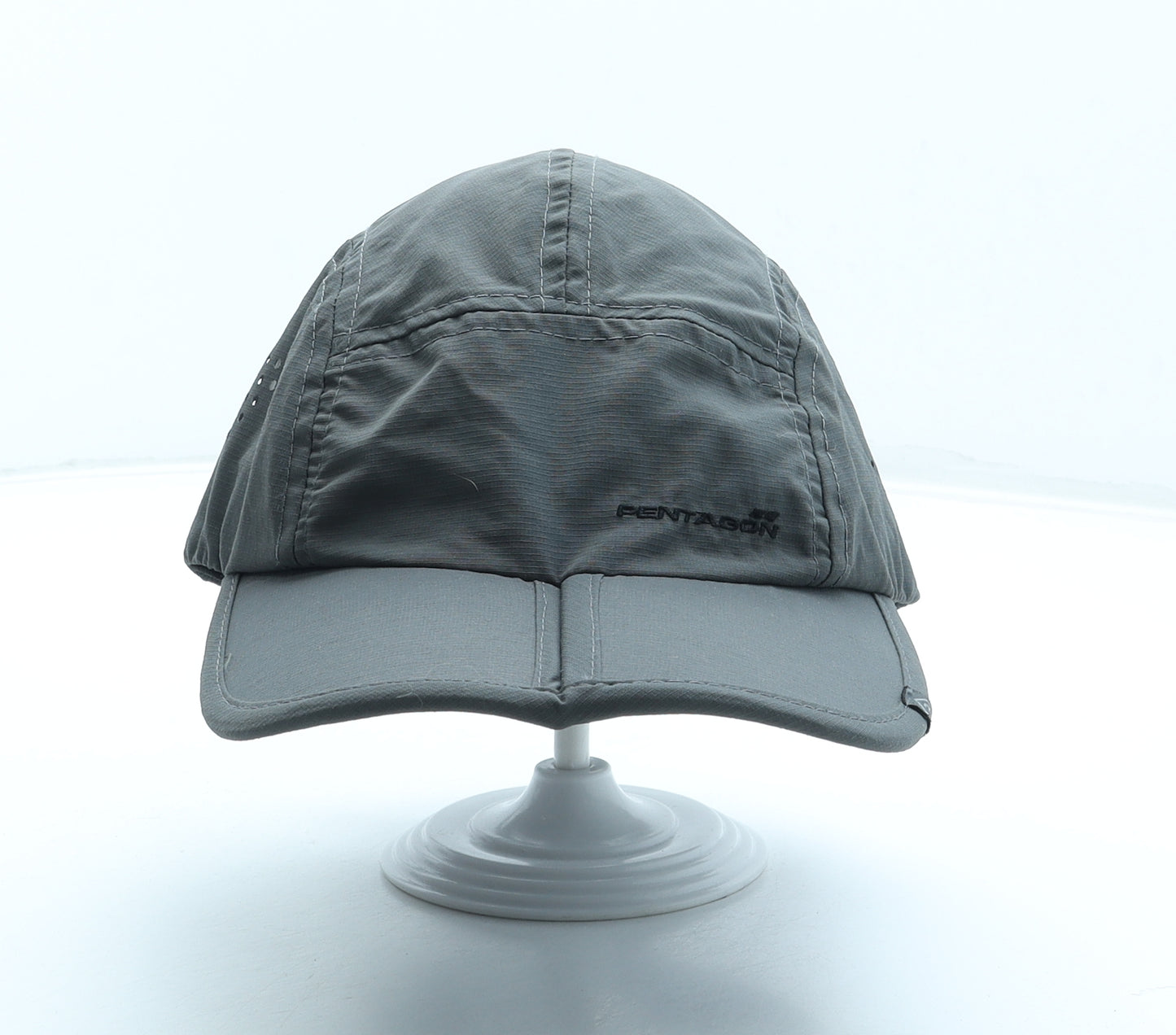 Zakros Mens Grey Nylon Baseball Cap Size Adjustable