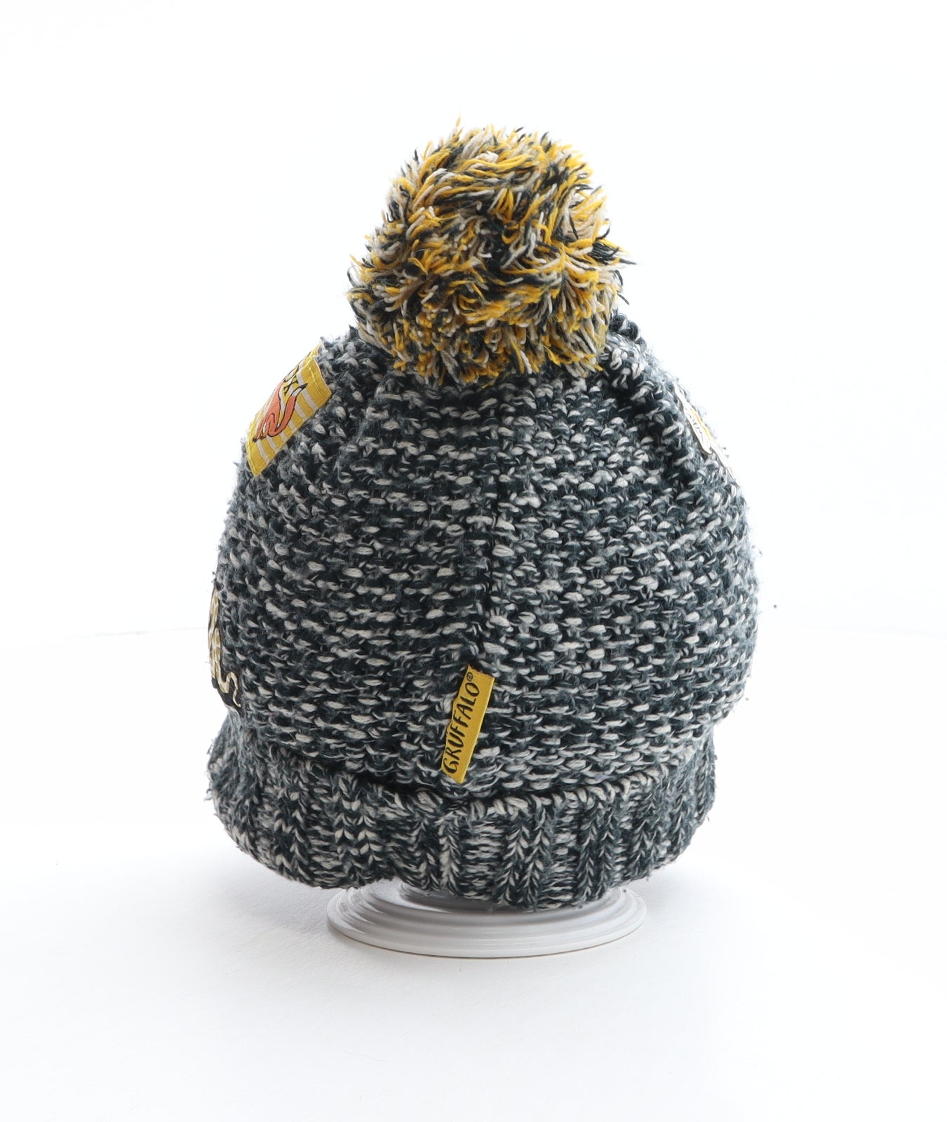 TU Boys Blue Acrylic Bobble Hat One Size - The Gruffalo