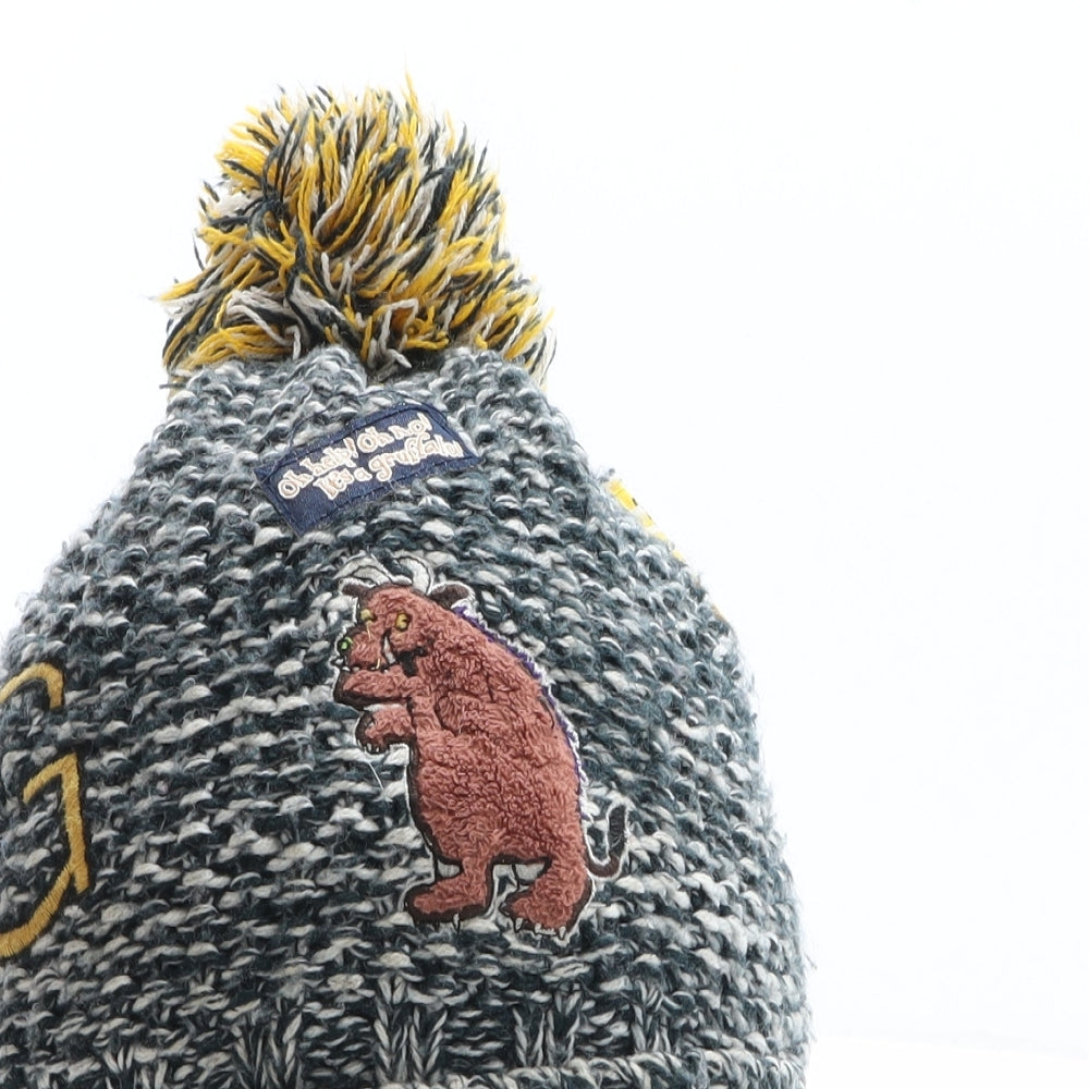 TU Boys Blue Acrylic Bobble Hat One Size - The Gruffalo