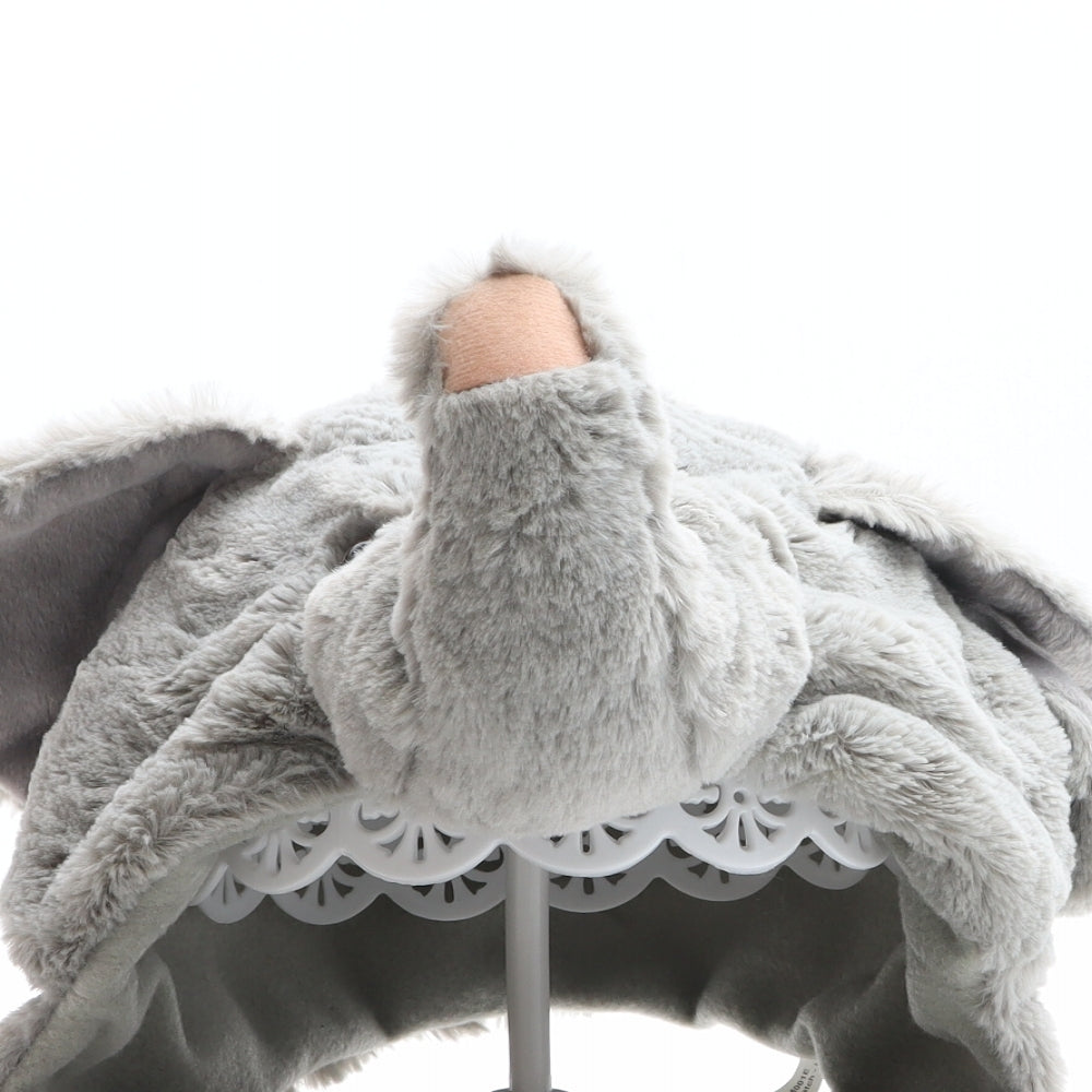 Ravensden Collection Girls Grey Polyester Bonnet One Size - Elephant design