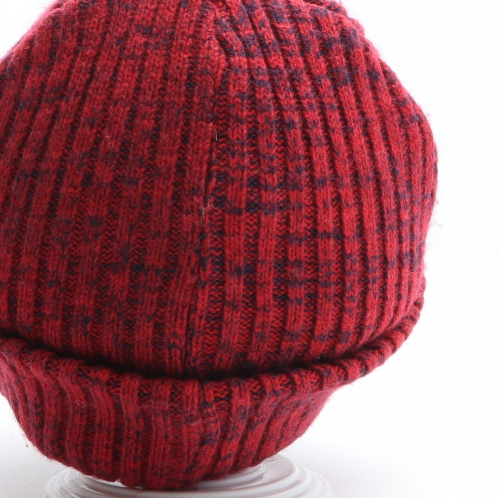 NEXT Boys Red Acrylic Beanie One Size