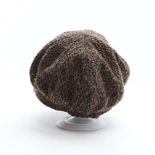 RJR.John Rocha Womens Brown Polyester Peaked Cap One Size