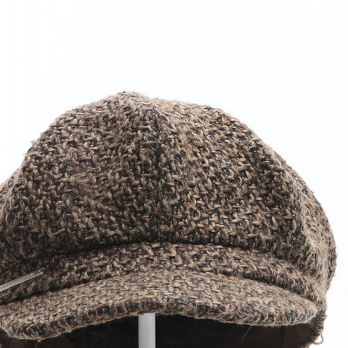 RJR.John Rocha Womens Brown Polyester Peaked Cap One Size