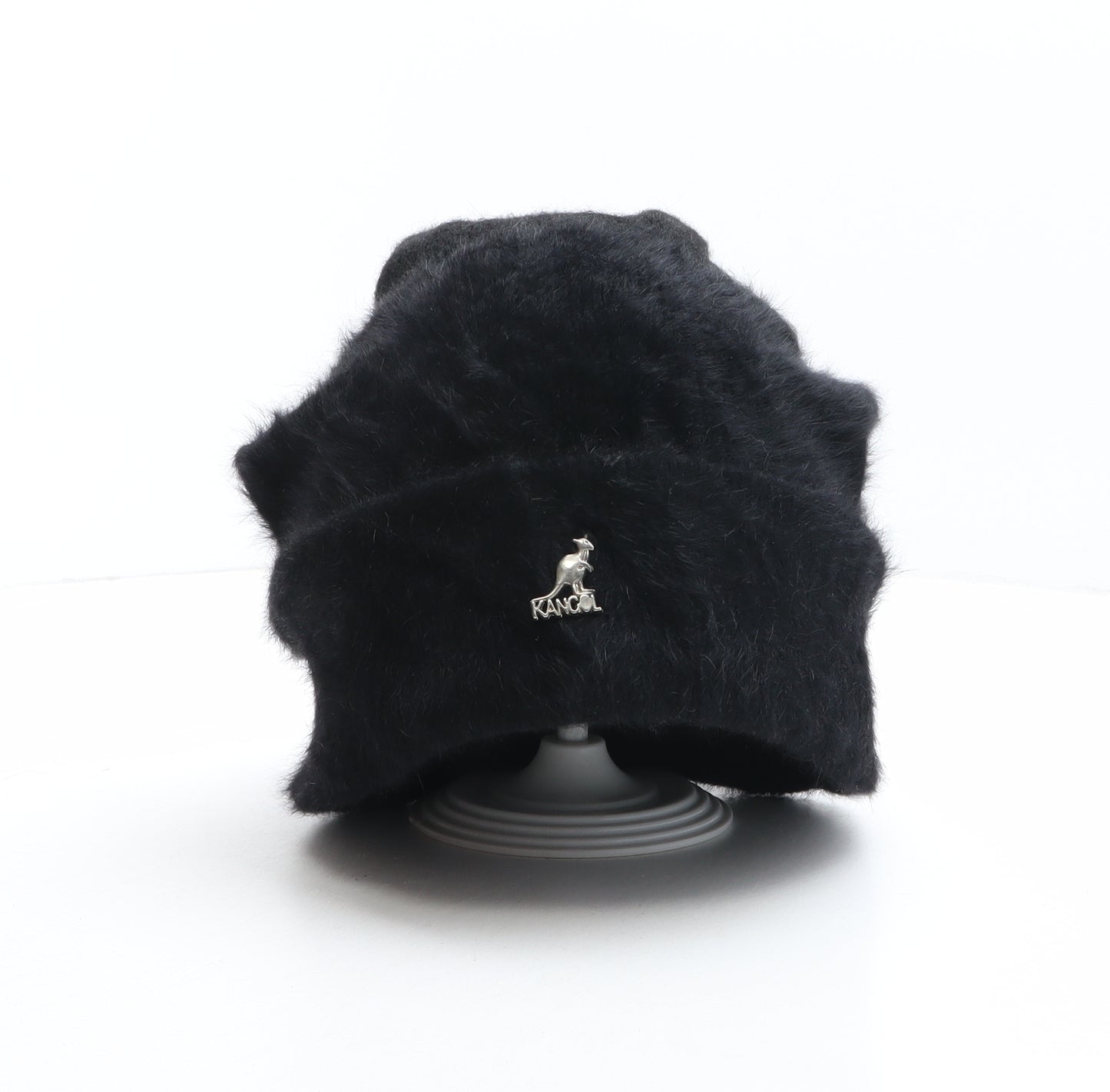 Kangol Womens Black Wool Beanie One Size