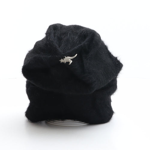 Kangol Womens Black Wool Beanie One Size